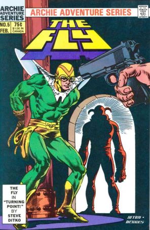 Fly (Archie) 5 published by Archie with cover art by Steve Ditko