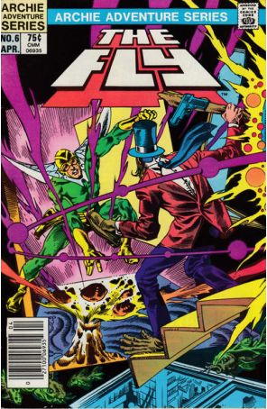 Fly (Archie) 6 (Newsstand) published by Archie with cover art by Steve Ditko