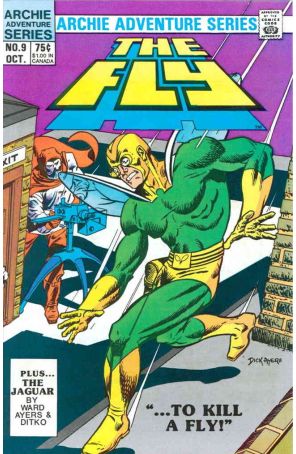 Fly (Archie) 9 published by Archie with cover art by Dick Ayers