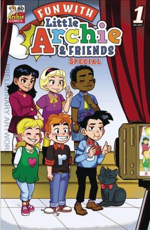 Fun With Little Archie And Friends 1A published by Archie with cover art by Brittney Williams