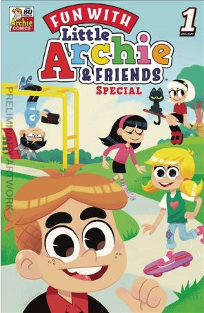 Fun With Little Archie And Friends 1 published by Archie with cover art by Erin Hunting