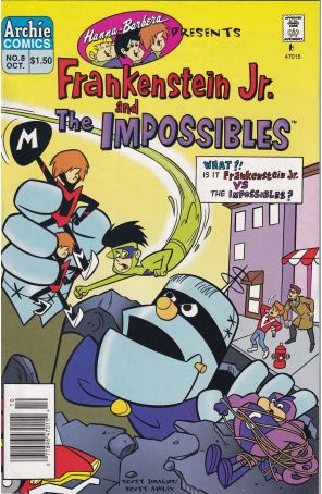 Hanna-Barbera Presents 8 (Newsstand) published by Archie with cover art by Scott Jeralds