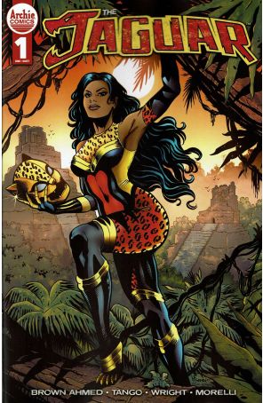 Jaguar (Archie) 1A published by Archie with cover art by Maria Sanapo