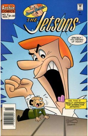 Jetsons (Archie) 3 (Newsstand) published by Archie with cover art by Scott Jeralds