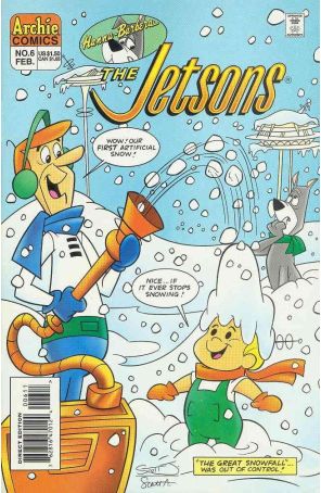 Jetsons (Archie) 6 published by Archie with cover art by Scott Jeralds