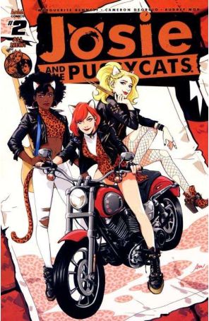Josie And The Pussycats (3rd Series) 2A published by Archie with cover art by Audrey Mok