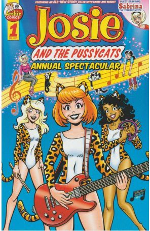 Josie Annual Spectacular 1 published by Archie with cover art by Steven Butler