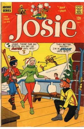 Josie 39 published by Archie with cover art by Dan DeCarlo