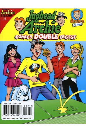 Jughead And Archie Double Digest 19 published by Archie with cover art by Fernando Ruiz