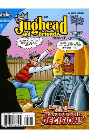 Jughead And Friends Digest Magazine 31 published by Archie with cover art by Fernando Ruiz