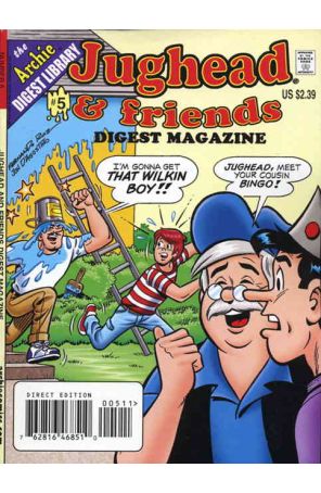 Jughead And Friends Digest Magazine 5 published by Archie with cover art by Fernando Ruiz