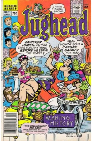 Jughead (2nd Series) 11 (Newsstand) published by Archie with cover art by Rex W. Lindsey