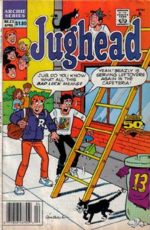 Jughead (2nd Series) 23 (Newsstand) published by Archie with cover art by Dan DeCarlo