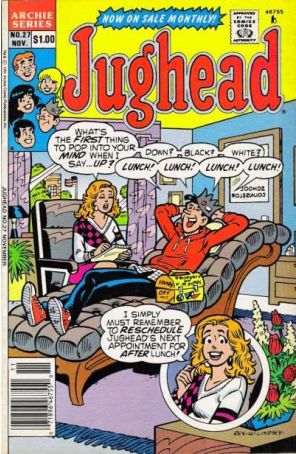 Jughead (2nd Series) 27 (Newsstand) published by Archie with cover art by Rex W. Lindsey