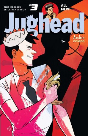 Jughead (3rd Series) 3 published by Archie with cover art by Erica Henderson