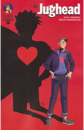 Jughead (3rd Series) 5A published by Archie with cover art by Erica Henderson