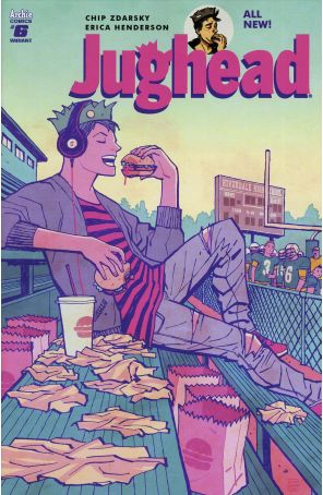 Jughead (3rd Series) 6B published by Archie with cover art by Cliff Chiang