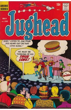 Jughead (Vol. 1) 192 published by Archie with cover art by Dan DeCarlo
