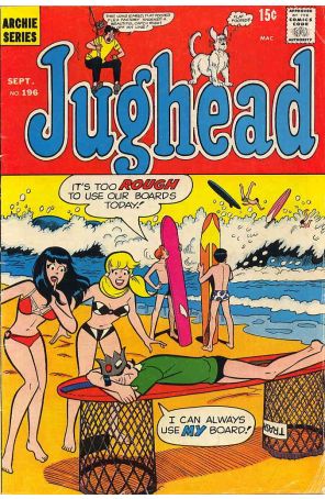 Jughead (Vol. 1) 196 published by Archie with cover art by Harry Lucey