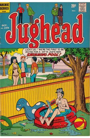 Jughead (Vol. 1) 209 published by Archie with cover art by Stan Goldberg