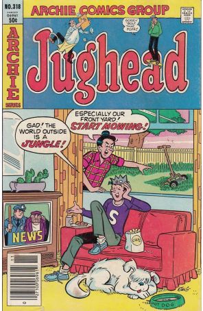 Jughead (Vol. 1) 318 published by Archie with cover art by Stan Goldberg