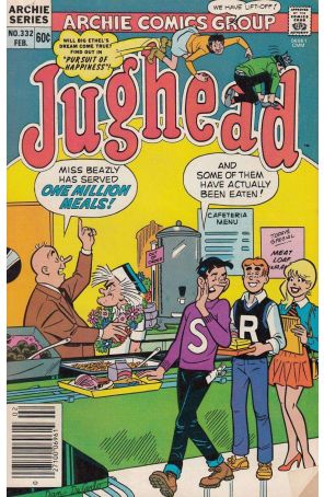 Jughead (Vol. 1) 332 published by Archie with cover art by Dan Decarlo