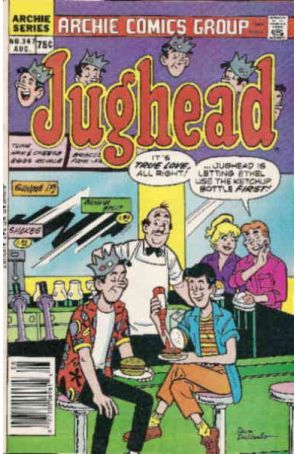 Jughead (Vol. 1) 347 published by Archie with cover art by Dan DeCarlo