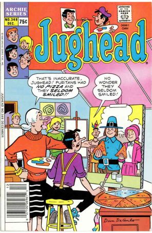 Jughead (Vol. 1) 349 published by Archie with cover art by Dan DeCarlo