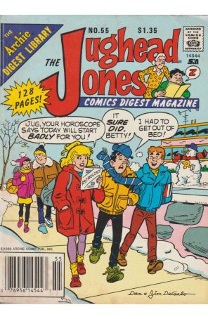 The Jughead Jones Digest Magazine 55 (Newsstand) published by Archie