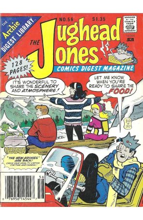 The Jughead Jones Digest Magazine 56 (Newsstand) published by Archie