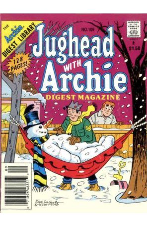 Jughead with Archie Digest Magazine 109 (Newsstand) published by Archie with cover art by Dan DeCarlo