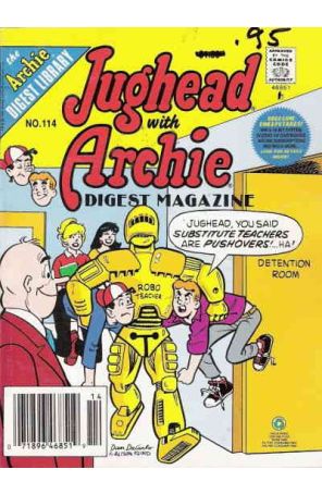Jughead with Archie Digest Magazine 114 (Newsstand) published by Archie