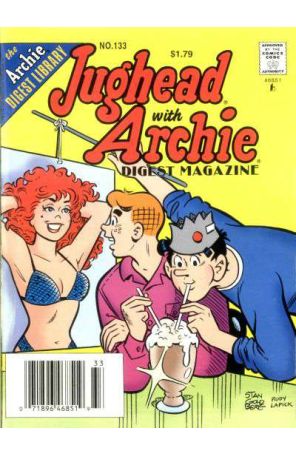 Jughead with Archie Digest Magazine 133 (Newsstand) published by Archie with cover art by Stan Goldberg