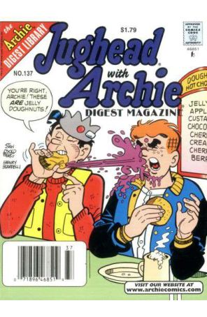 Jughead with Archie Digest Magazine 137 (Newsstand) published by Archie