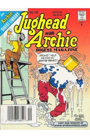 Jughead with Archie Digest Magazine 140 (Newsstand) published by Archie