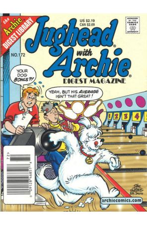Jughead with Archie Digest Magazine 172 (Newsstand) published by Archie with cover art by Stan Goldberg