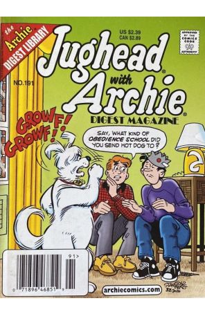 Jughead with Archie Digest Magazine 191 (Newsstand) published by Archie