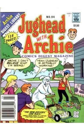 Jughead with Archie Digest Magazine 94 (Newsstand) published by Archie
