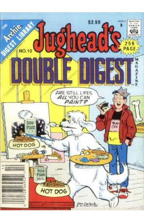 Jughead's Double Digest 10 (Newsstand) published by Archie with cover art by Dan DeCarlo