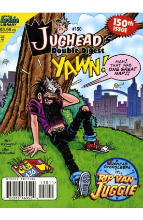 Jughead's Double Digest 150 published by Archie with cover art by Pat Kennedy