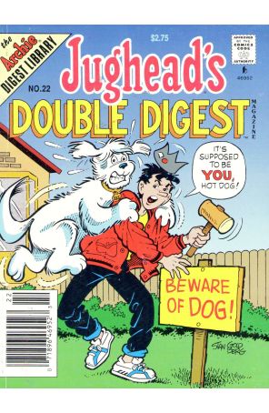 Jughead's Double Digest 22 (Newsstand) published by Archie with cover art by Stan Goldberg