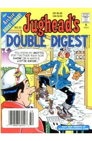 Jughead's Double Digest 50 (Newsstand) published by Archie with cover art by Rex W. Lindsey