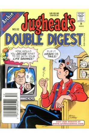 Jughead's Double Digest 52 (Newsstand) published by Archie with cover art by Rex W. Lindsey