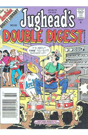 Jughead's Double Digest 69 (Newsstand) published by Archie with cover art by Rex W. Lindsey