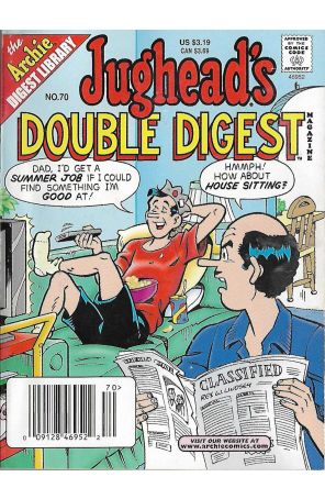 Jughead's Double Digest 70 (Newsstand) published by Archie