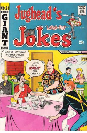 Jughead's Jokes 21 published by Archie