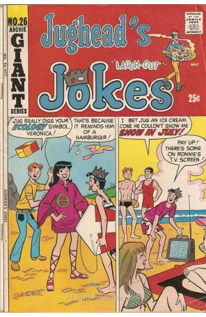 Jughead's Jokes 26 published by Archie