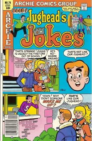 Jughead's Jokes 76 published by Archie