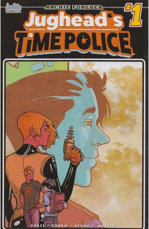 Jughead's Time Police (2nd Series) 1B published by Archie with cover art by Tyler Boss