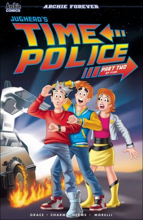 Jughead's Time Police (2nd Series) 2C published by Archie with cover art by Tito Pena